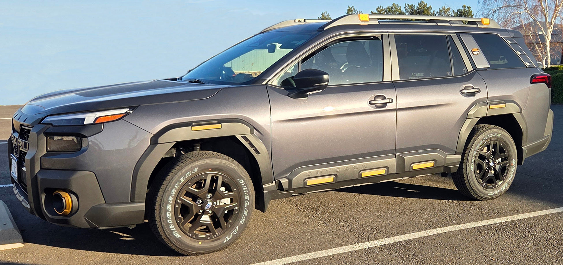 2026 Subaru Outback Wilderness Gold Wheel Wells & Bottom 3 panels