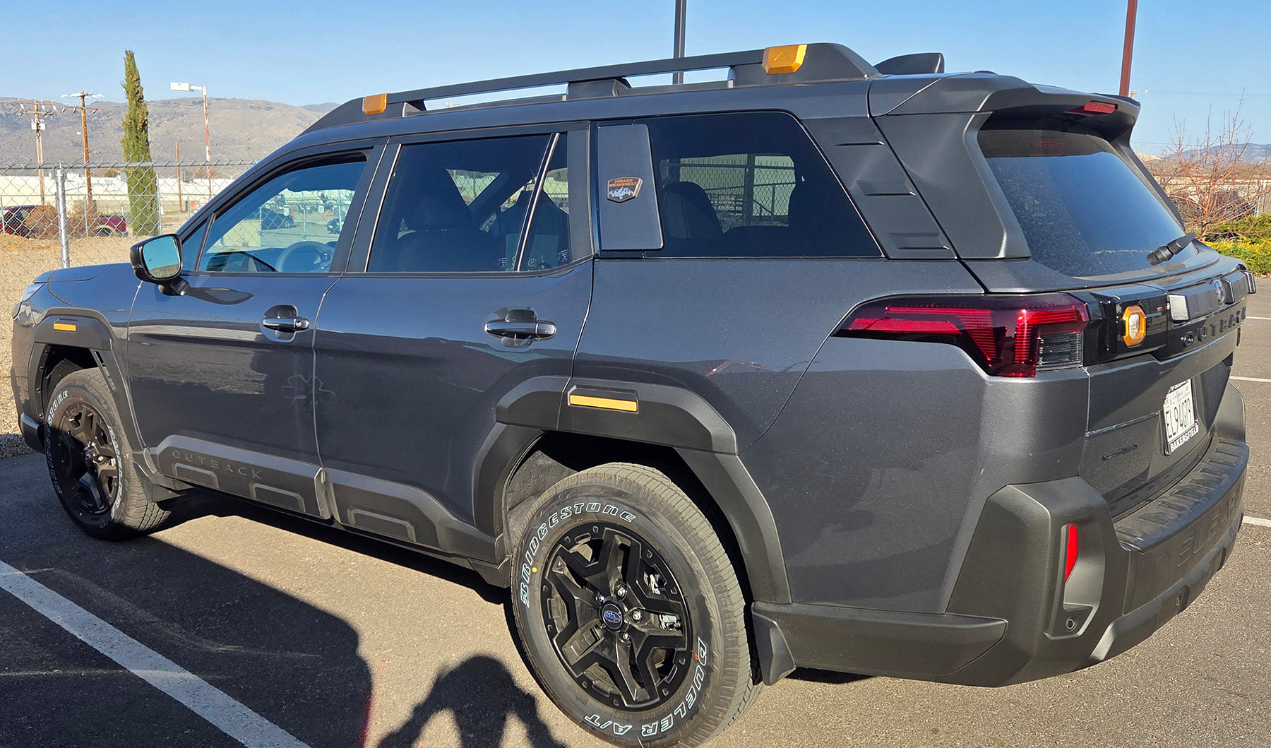 2026 Subaru Outback Wilderness Gold Wheel Wells